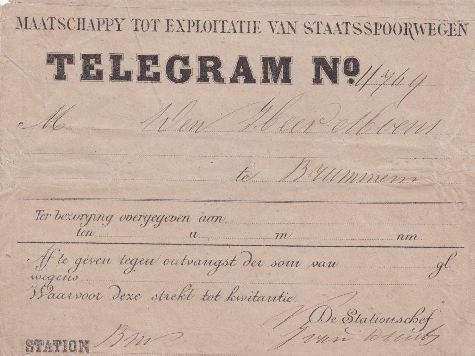 1868 Envelope