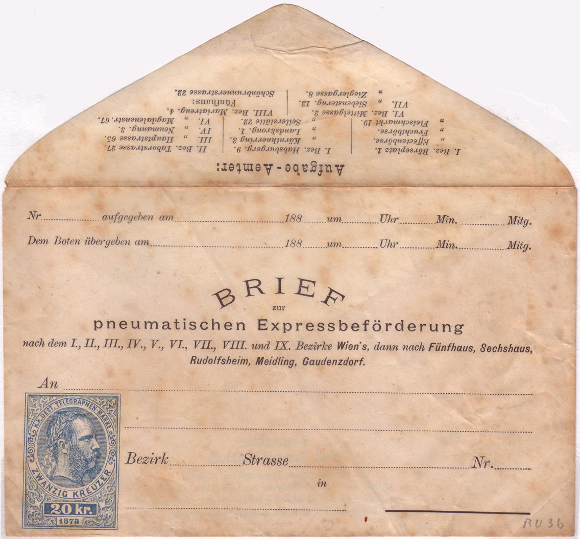 Brief Envelope - 1881