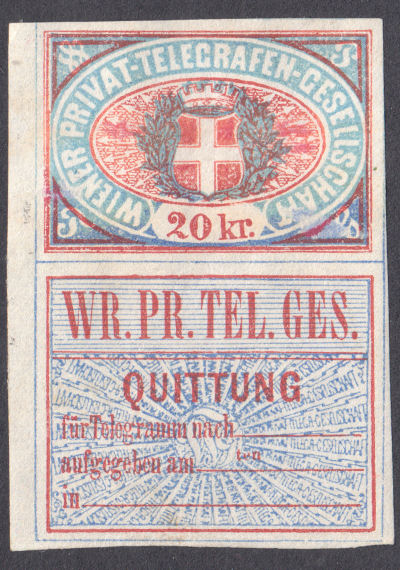Wiener Privat-Telegrafen 20kr