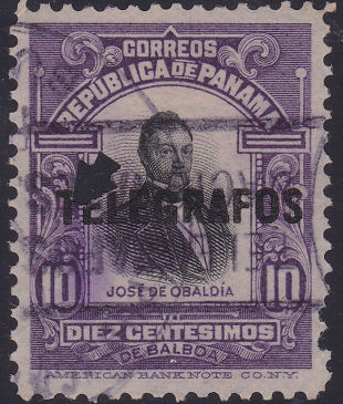 Panama-RH19 used and punched