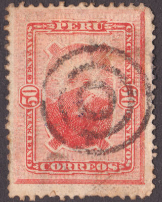 Peru 1886-50c