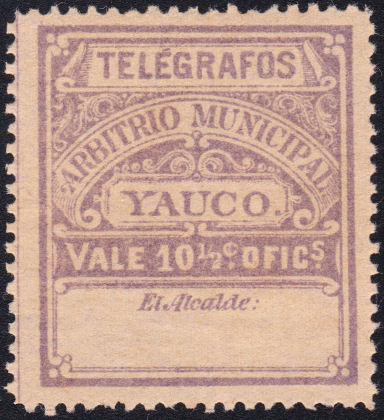 Yauco 10½c type 16