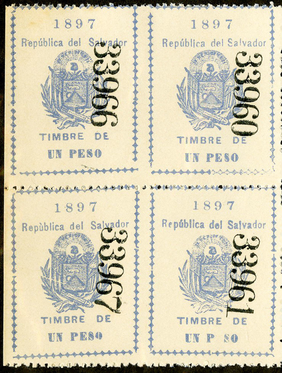 RH58 block of 4