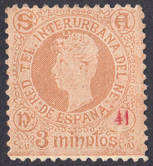 Telephone stamp