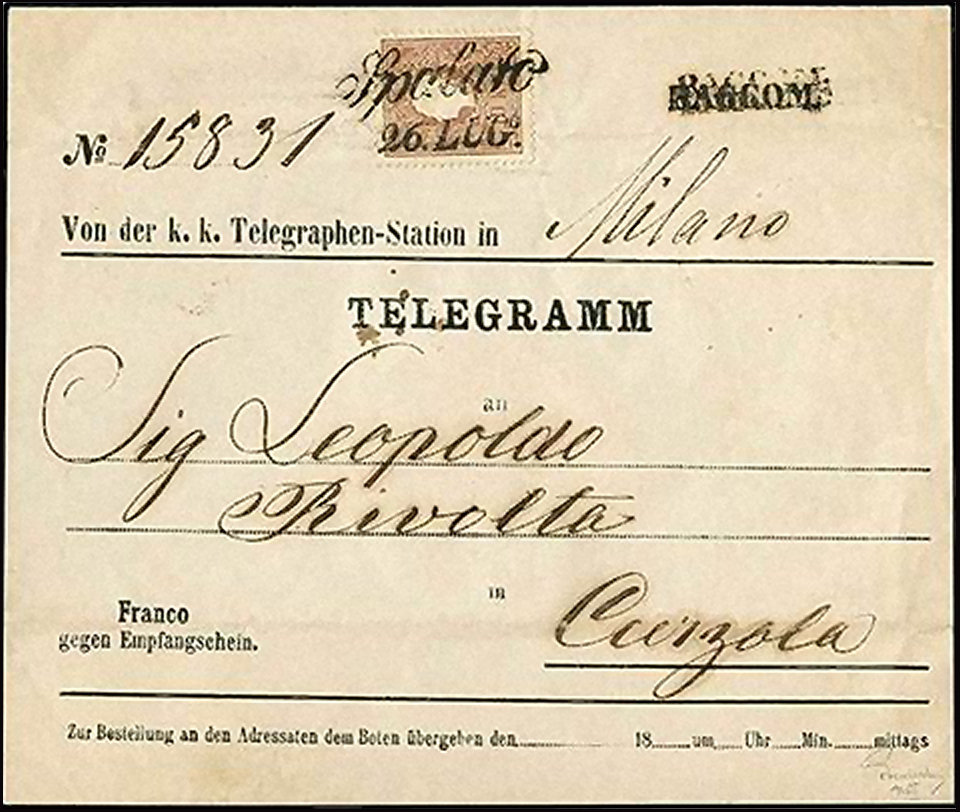Telegram Envelope - front