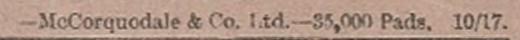 Sudan 1917 telegram used at El Fasher
