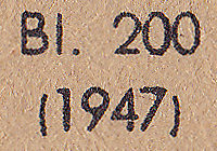 Sweden Telegram used 1 February 1949 - imprint 1