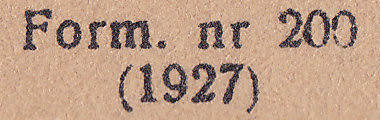 Sweden Telegram used 8 April 1936 - detail 1
