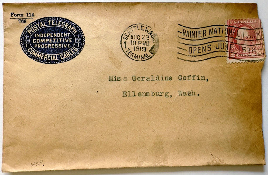 Envelope-1919  front
