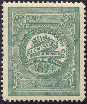 USA Postal Tel-Cable 1894 H16b