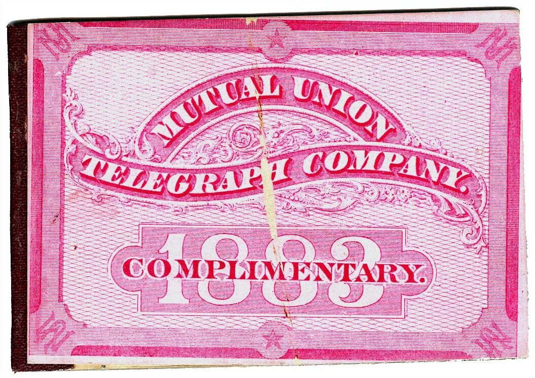 USA Mutual 1883 Union Booklet