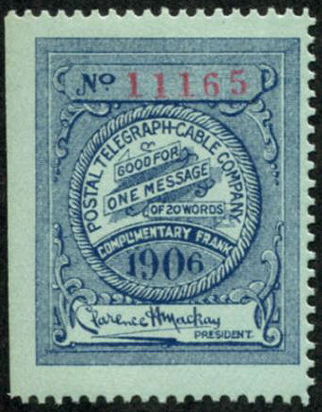USA Postal Tel-Cable 1906 - 11165