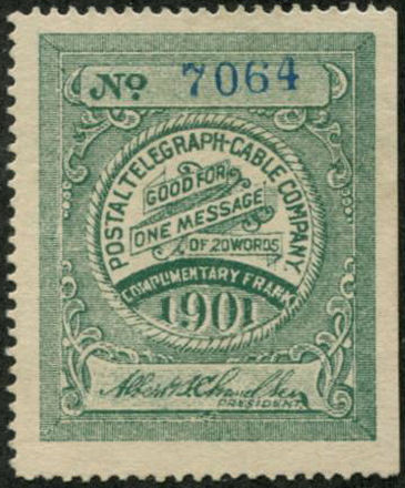 USA Postal Tel-Cable 1901,H28 - 7064