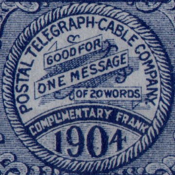 USA Postal centers 1904
