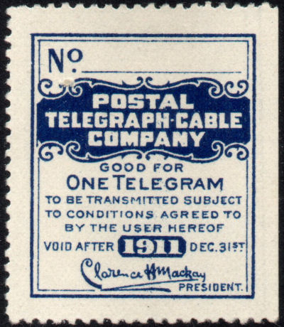 One Telegram 1911 - no control