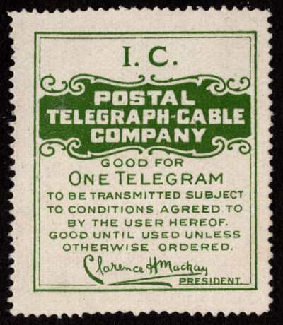 USA Postal Tel-Cable 1914 - RH81d