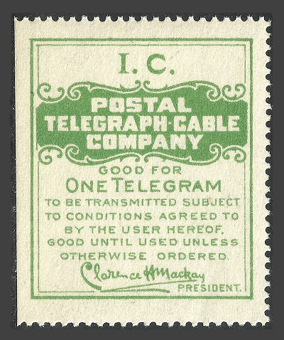 USA Postal Tel-Cable 1914 - IC