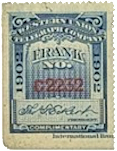 Western Union. 1902 - C2232