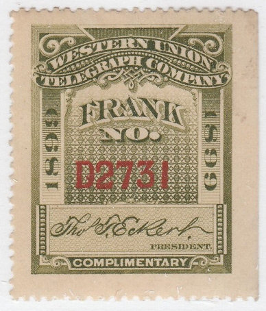 Western Union 1899 RH34 - D2731