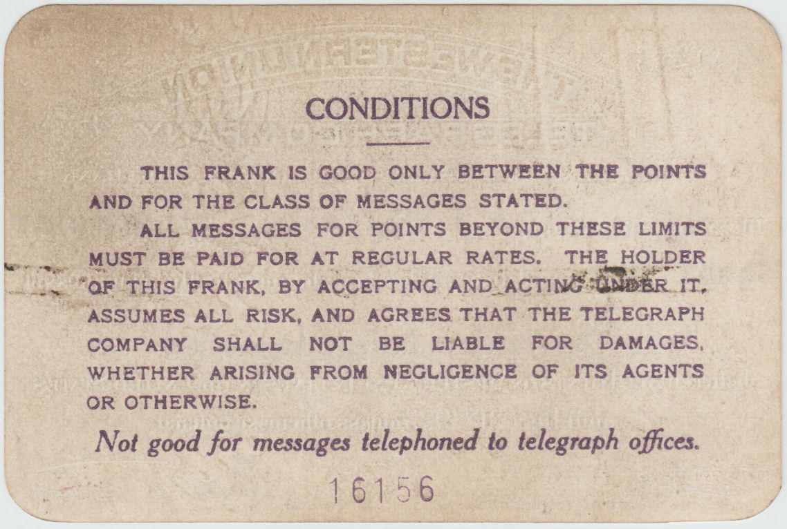 WWU Business Frank 1923 - 5185E back