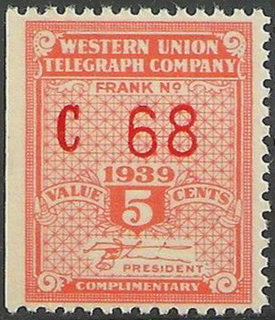 Western Union 1939 - C