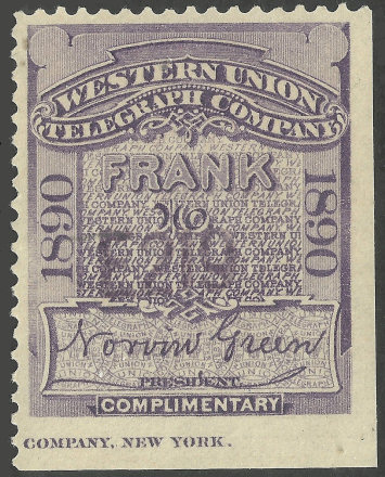 Western Union RH25b - E