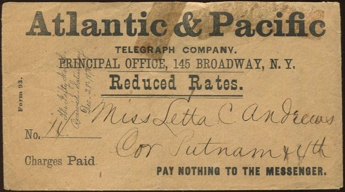 1871 form 93 envelope