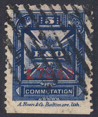 USA B&O Prepayment 5c