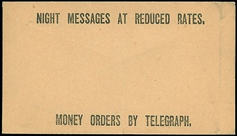 WU 1912 Form 116 - back