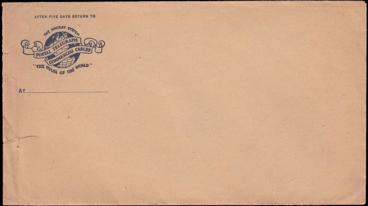 Envelope circa 1924
