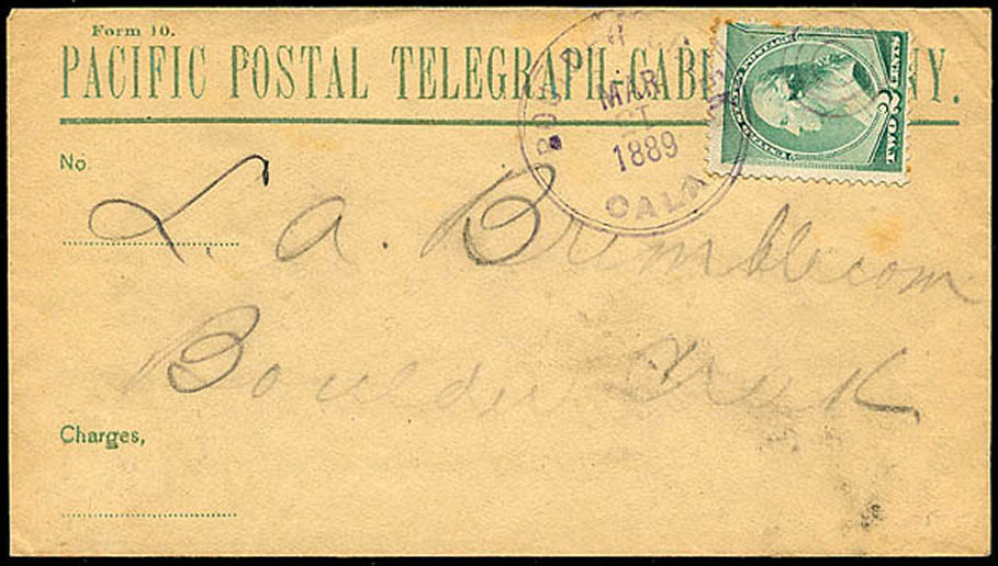 Pacific Postal - Sale 33, Lot 1351
