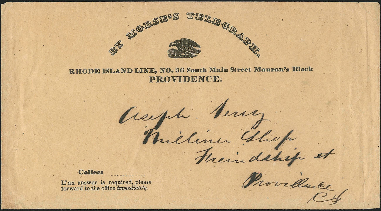 Morse Telegraph - Providence