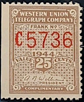 1944 Highest number C5736