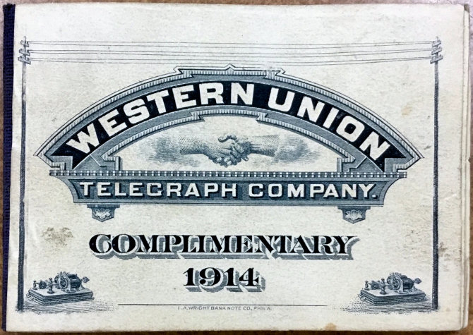 1914 booklet cover - front