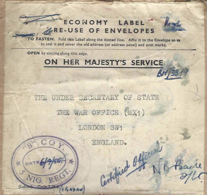 AS Ibadan-1955 - Label