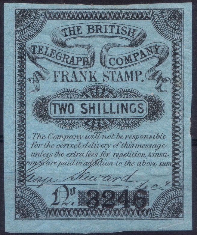 British Telegraph Co. 2s