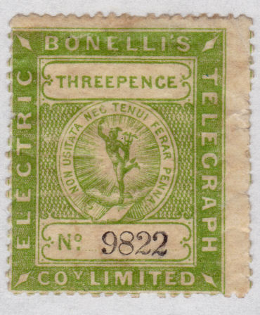 Bonilli's 3d Electric Telegraph, 9822