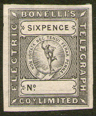 Bonilli's 6d Electric Telegraph