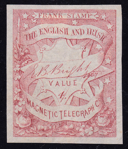 English & Irish Magnetic Telegraph Company 4s.
