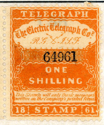 Electric Telegraph Company 1s.