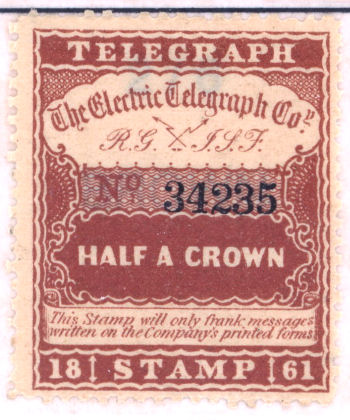Electric Telegraph Company 2s6d.