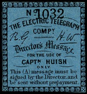 Electric Telegraph Company Directors' Message-1032.