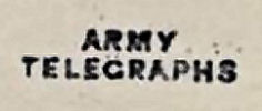 Army Telegraph ½d Fournier fake