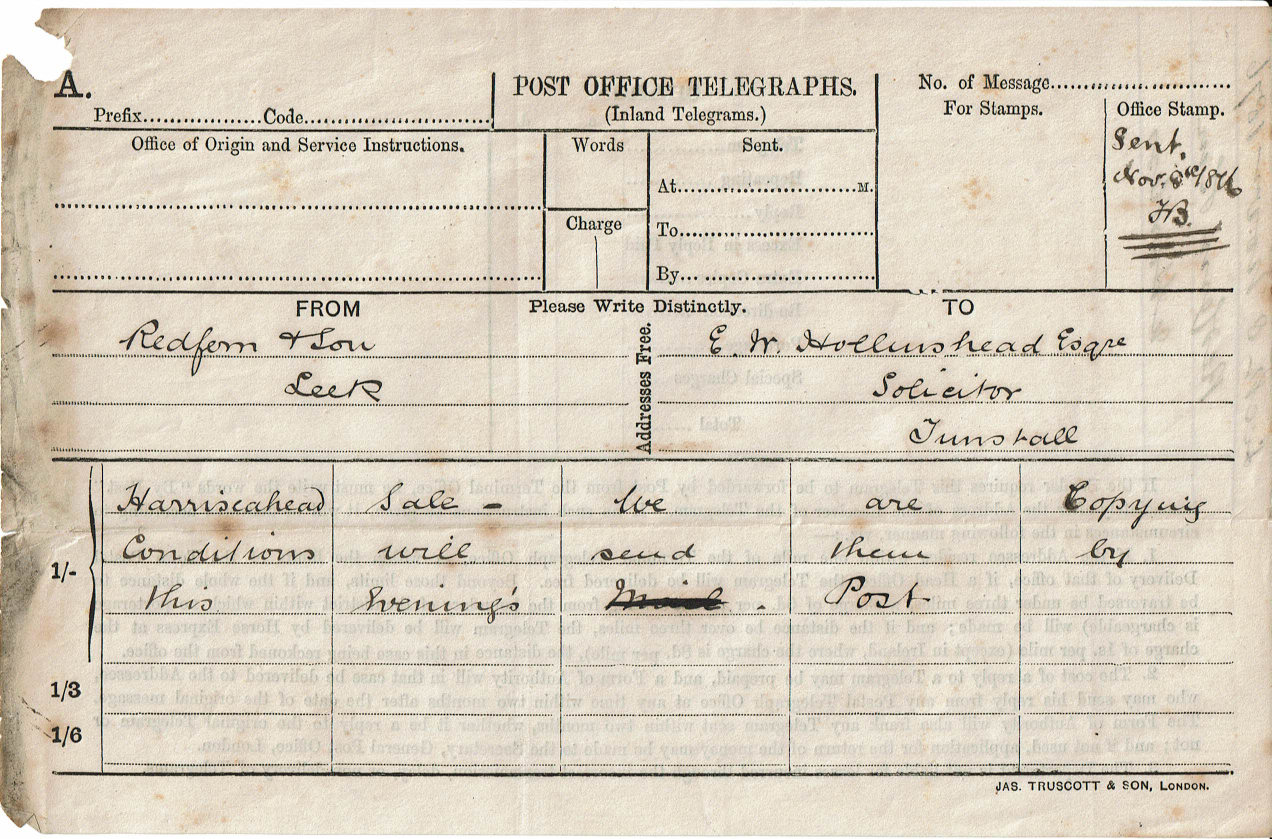 Small Forwarded Form - front