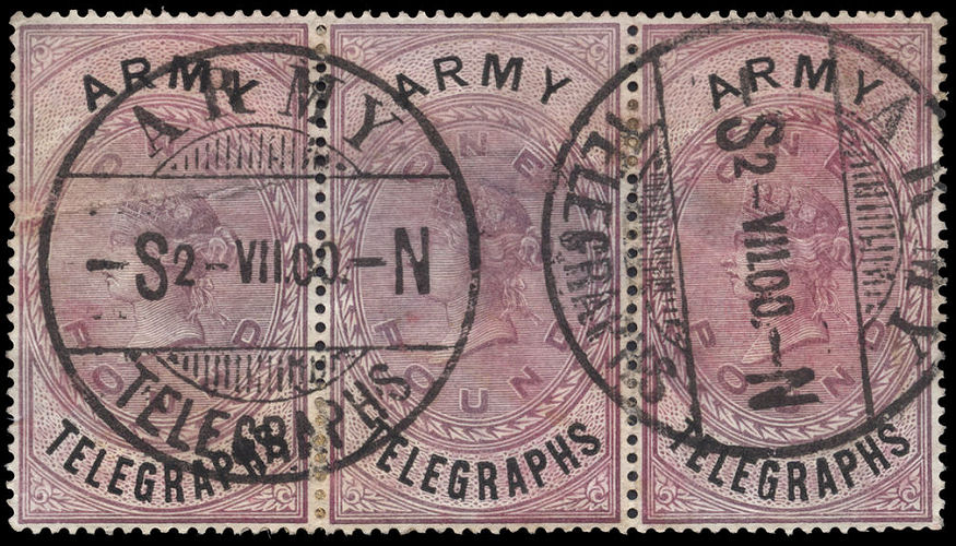 Army Telegraph 3 x £1