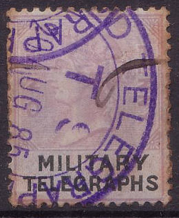 Military Telegraph - Bechuanaland 2s