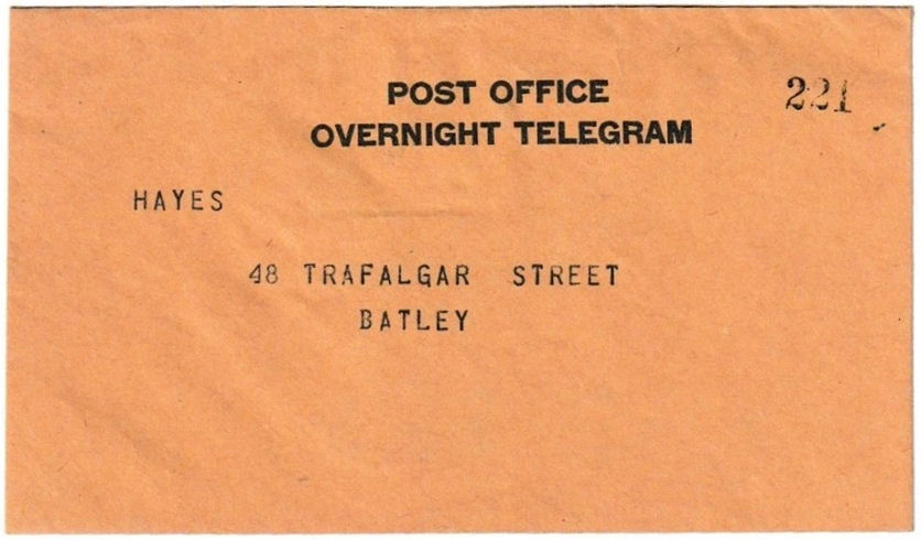 197 - 1980? envelope - front