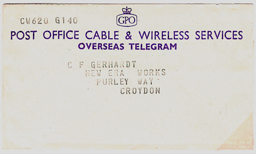 11-1963 envelope - front