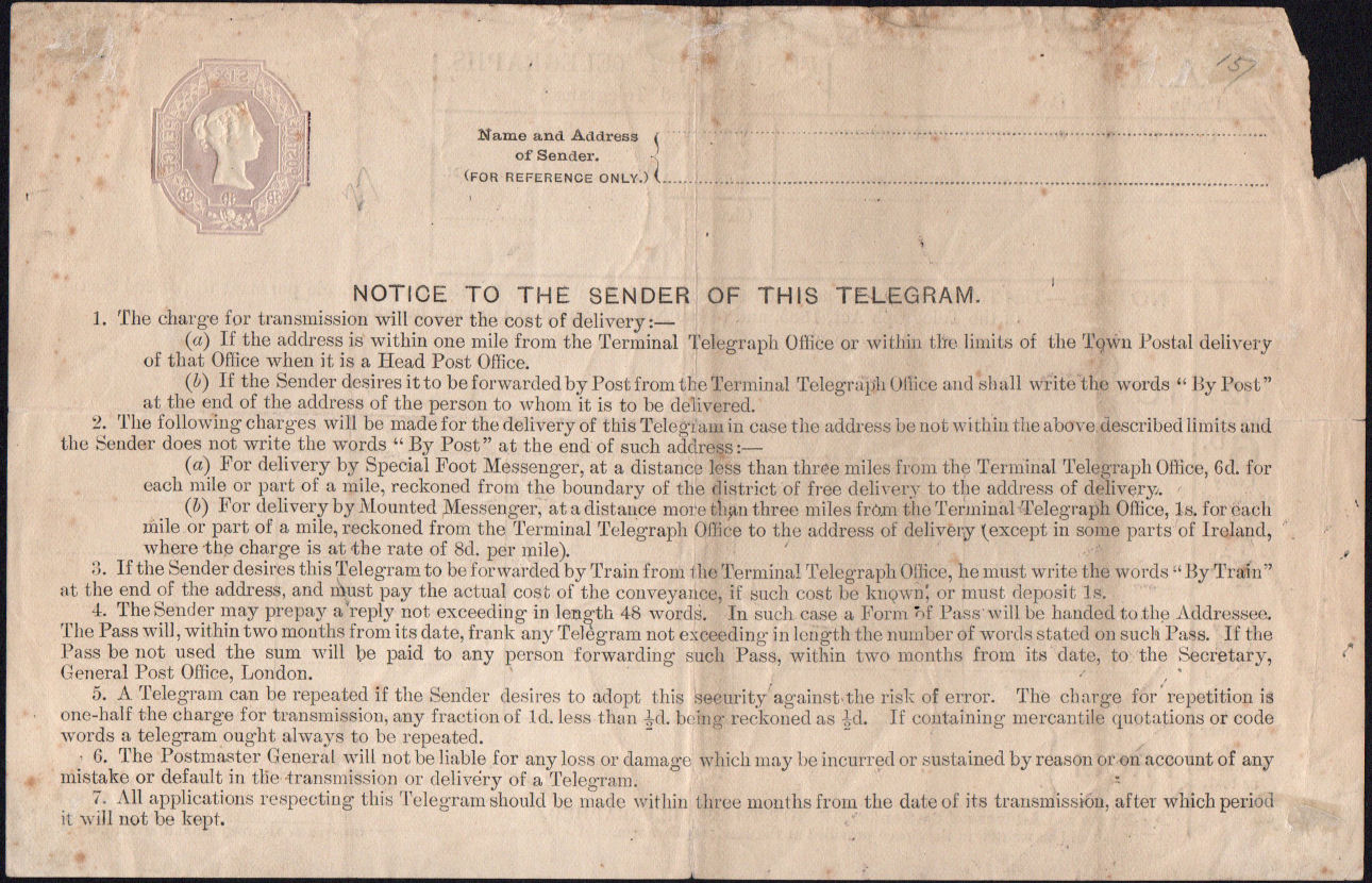 TP13b 9 Dots 1894 Die 27 Back