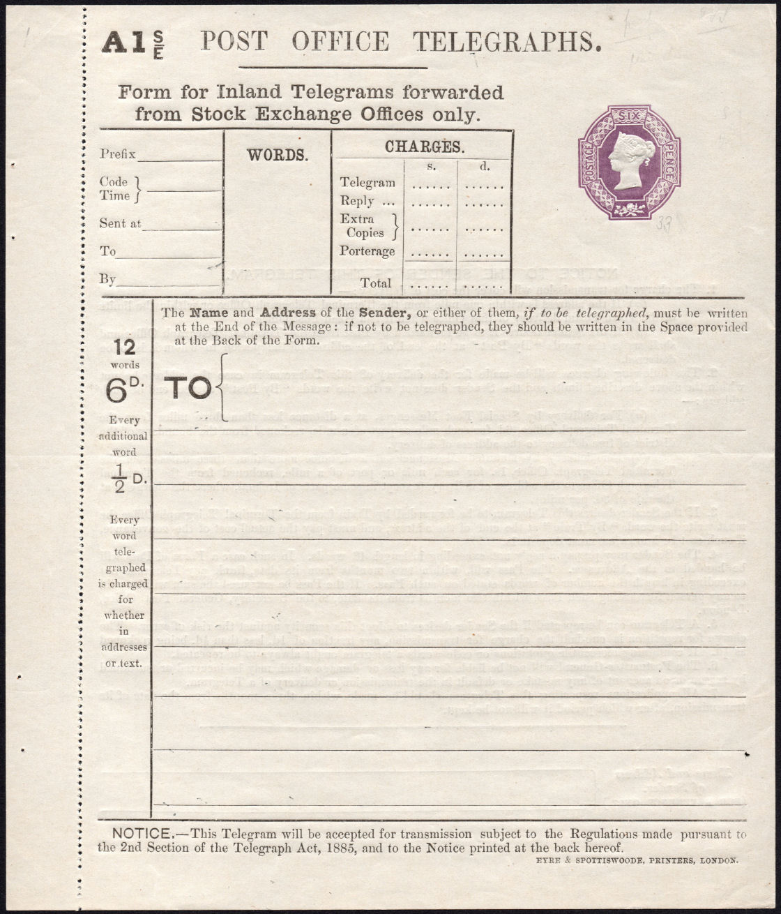 TP42a 1894 Die 33 - front